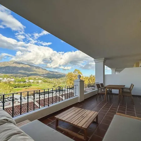アパート Heated Indoor Pool 2 Bed Mountain Sunset Views マルベーリャ