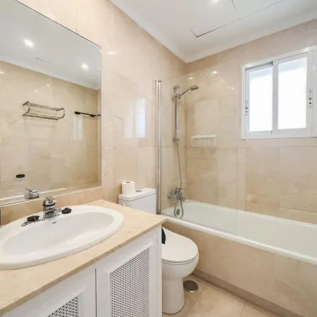 דירה Heated Indoor Pool 2 Bed Mountain Sunset Views מארבלה